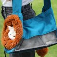 thumbnail image 1 of Sac de Transport en Toile pour Animaux de Compagnie Sac de Poitrine Réutilisable Portable en Forme de Lion pour Petits Chiens Chats Fournitures pour Animaux, 1 of 8