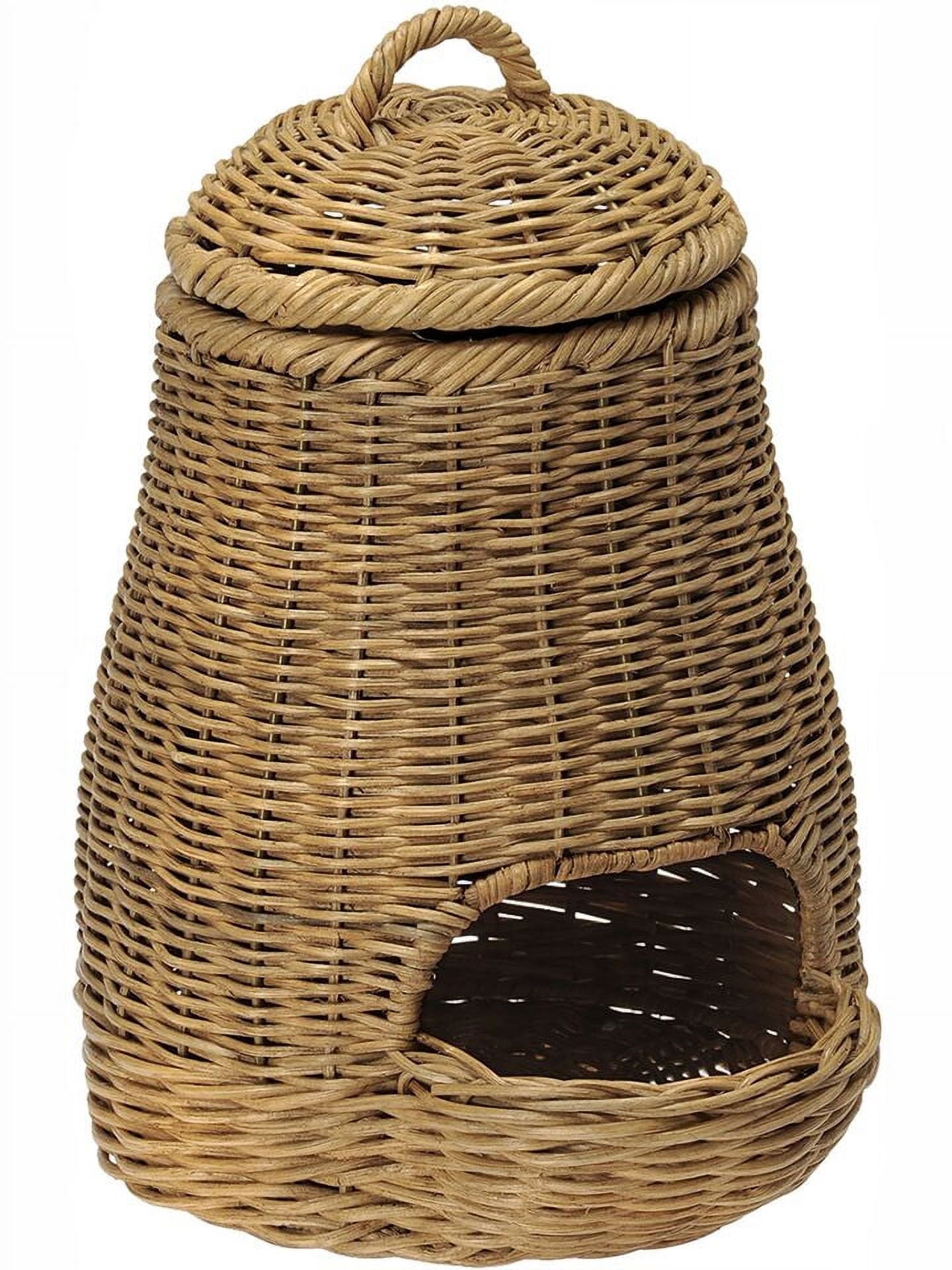 Kouboo Wicker Potato & Onion Basket Fruit & Vegetable Storage Basket, Basket For Countertop, Kitchen, Small