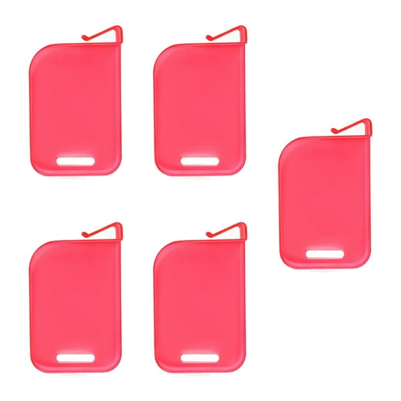 5Pcs Plastic Trading Card Box Baffle Clip Card Storage Partition Board Card Box Divider Clapboard Easy to Install