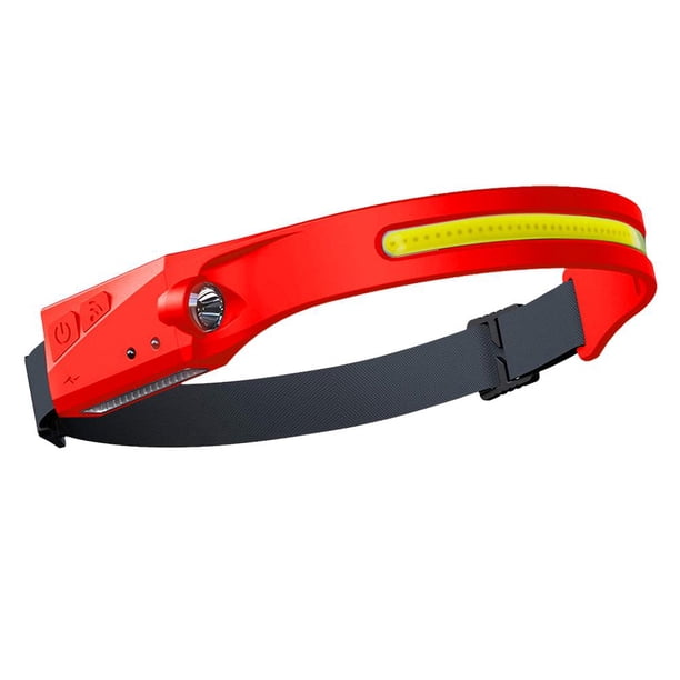 COB LED faro sensor faro recargable al aire libre luz de trabajo rojo Ehuebsd Para Estrenar