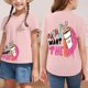 thumbnail image 5 of Gibobby Blusas Elegantes Mamá, la camisa para niños pequeños, niñas, último nervio, regalo del día de las madres, camisa de moda sólida para niños, camiseta para niños （Rosa， 3-4 Años), 5 of 5