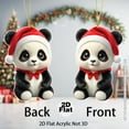 thumbnail image 6 of Bwiyojiz Home Decor Christmas Decorations Hanging Ornaments Count 12pcs 2D Acrylic Small Festival Ornament 12pc, Gifts for Family, 6 of 6