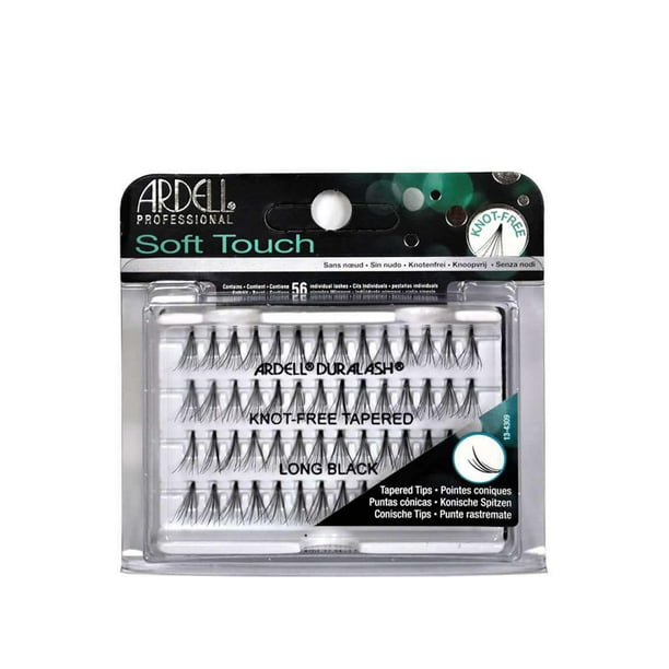 Ardell Soft Touch Lashes individuels - Noeud-libre Long Black -