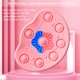 thumbnail image 5 of Qarigey Almohadilla de masaje de pecho de 4 modos y 3 intensidades para mujer, masajeador inalámbrico para mejorar el pecho, potenciador de silicona masajeadores Qarigey CE013773-00B, 5 of 6