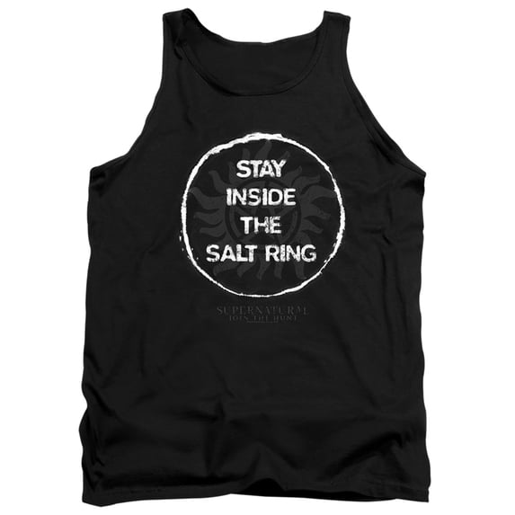 Supernatural - Stay Inside The Salt Ring - Tank Top - X-Large