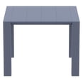 thumbnail image 3 of Siesta ISP772-DGR 39 - 55 in. Vegas Dining Extendable Table, Dark Gray, 3 of 9