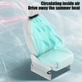 thumbnail image 7 of 2026 Car Seat Fan, Portable USB Vehicle Fan High Wind Turbine For Rear Seat Cooling Adjustable Headrest Mount Auto Travel Accessory Black, 7 of 7
