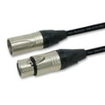 thumbnail image 1 of VDC - 5 Pin XLR Male to Female DMX Lead, 10m Black, 1 of 1