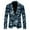 Navy, variant on SRZYMJ Men Christmas Snowflake Santa Printed Pocket Lapel Button Suit Jacket for Holiday Festive Party Wear