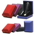 thumbnail image 1 of Jewelry Necklace Bracelet Ring Box Case Holder Gift with LED Light Wedding, 1 of 8