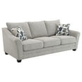 thumbnail image 3 of Tomkins 3-piece Boucle Upholstered Sofa Set Light Grey, 3 of 20