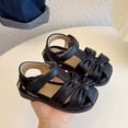 thumbnail image 5 of Gyujnb Closed Toe Sandals with Buckle Closure Casual Shoes (Little Girls, Big Girls),3.5-4 Years, 5 of 6
