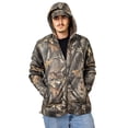 thumbnail image 3 of Realtree Men's Camo Hunting Hoodie Jacket - High Pile Pullover for Outerwear | Size S-5XL, 3 of 9
