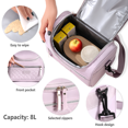 thumbnail image 3 of HUFIDA Lunch Bag Insulated Lunch Box for Women, Adult Lunch Tote Cooler Bag Reusable Lunch Bags for Work Travel Picnic (Purple), 3 of 6