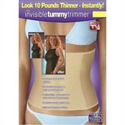 Invisible Tummy Trimmer Body Shaper - Look 10 lbs. lighter - Color Nude - Size Large