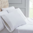 thumbnail image 7 of Hotel Style 1200 Thread Count Cotton Rich 6-Piece Sheet Set, White Color, Full, 7 of 7
