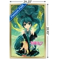 thumbnail image 3 of Hatsune Miku - Notes Wall Poster, 22.375" x 34", Framed, 3 of 3