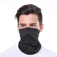 thumbnail image 1 of Pa?uelo multifuncional de secado rápido para el cuello, 2 piezas, tubular, para el cuello, sin costuras, sin costuras, transpirable, para ciclismo, carreras, motocicletas, para todas las estaciones, color negro ShuxiuWang 8390614262218, 1 of 1