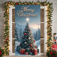 thumbnail image 3 of Santa Claus Christmas Banner Holiday Decoration Jolly Santa for Christmas Celebration Indoor Party Festive Decor, 3 of 9