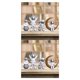 thumbnail image 1 of Cateissary 4Pcs Astronaut Statue Outer Space Spaceman Home  Decor Figurine 2piezas Plata blanca 4 piezas, 1 of 1