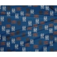 thumbnail image 4 of oneOone Polyester Lycra Fabric Brush Stroke Ikat Print Sewing Fabric BTY 56 Inch Wide, 4 of 4