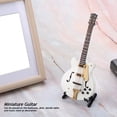 thumbnail image 1 of Réplica De Guitarra En Miniatura Con Soporte En Forma De A, Diseño Y Ornamentación Novedosos, Regalos De Navidad, 1 of 7