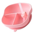 thumbnail image 2 of YSNOOWE Baby Silicone Plates Toddler Tableware Silicone Pink 1Pack, 2 of 6