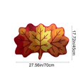 thumbnail image 4 of Thanksgiving Decorations Maple Leaf Doormat 28"x17", Non-Slip Front Door Mat Outside Entrance, Fall Decorations for Home, 4 of 7