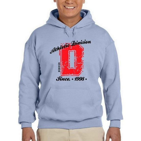Vintage College Denver Hoodie Men -Image by Shutterstock, Male Small