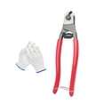 thumbnail image 4 of Terraxo Wire Rope Cutter Anti Slip Portable Multifunctional Hand Tool for Metal Fence Copper Steel Wires Hard Wire Ropes Type A, 4 of 8