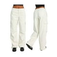 thumbnail image 5 of Coduop Women's Loose Cargo Pants Casual Baggy Relaxed Fit Straight Wide Leg Trousers with Pockets, 5 of 6