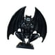 thumbnail image 4 of Escultura gótica de gárgola diabólica, figura decorativa de jardín de hadas para granja. Negro, 4 of 9
