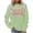 Light Green, variant on SIYUDAN Women Sweatshirt Long Sleeve Sweatshirt for Women Pullover Light Green Pullover Adult Comfort Colors Crewneck Sweatshirt Fall Basics Womens Clothing Womens Fashion