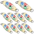 thumbnail image 1 of 10 Pcs Led Fishing Lures Fishing Spoons Underwater Flasher Bass Halibut Flasher Trolling Deep Drop, 1 of 5