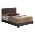 thumbnail image 5 of ACME Ireland Queen Panel Bed in Brown Faux leather, Multiple Sizes, 5 of 5