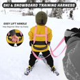thumbnail image 2 of Arnés de entrenamiento de esquí y snowboard para niños Arnés de esquí para niños pequeños con correa extraíble y asa de fácil elevación, 2 of 5
