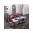 thumbnail image 3 of Head Spa Shampo Chair Stylist Fumigation Luxury Minimalistic Hair Wash Bed Massage Therapy Behandelstoel Furniture MQ50SC My Lux Decor Round, 3 of 27