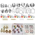 thumbnail image 4 of Set of 126 Polymer Clay Shape Cutter Set Geometry Circle for Necklace Baking, 4 of 10