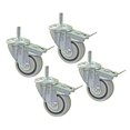 thumbnail image 1 of Juego de Ruedas Kreg PRS3090 7.5 cm con Doble Freno, 4 Piezas, 1 of 3