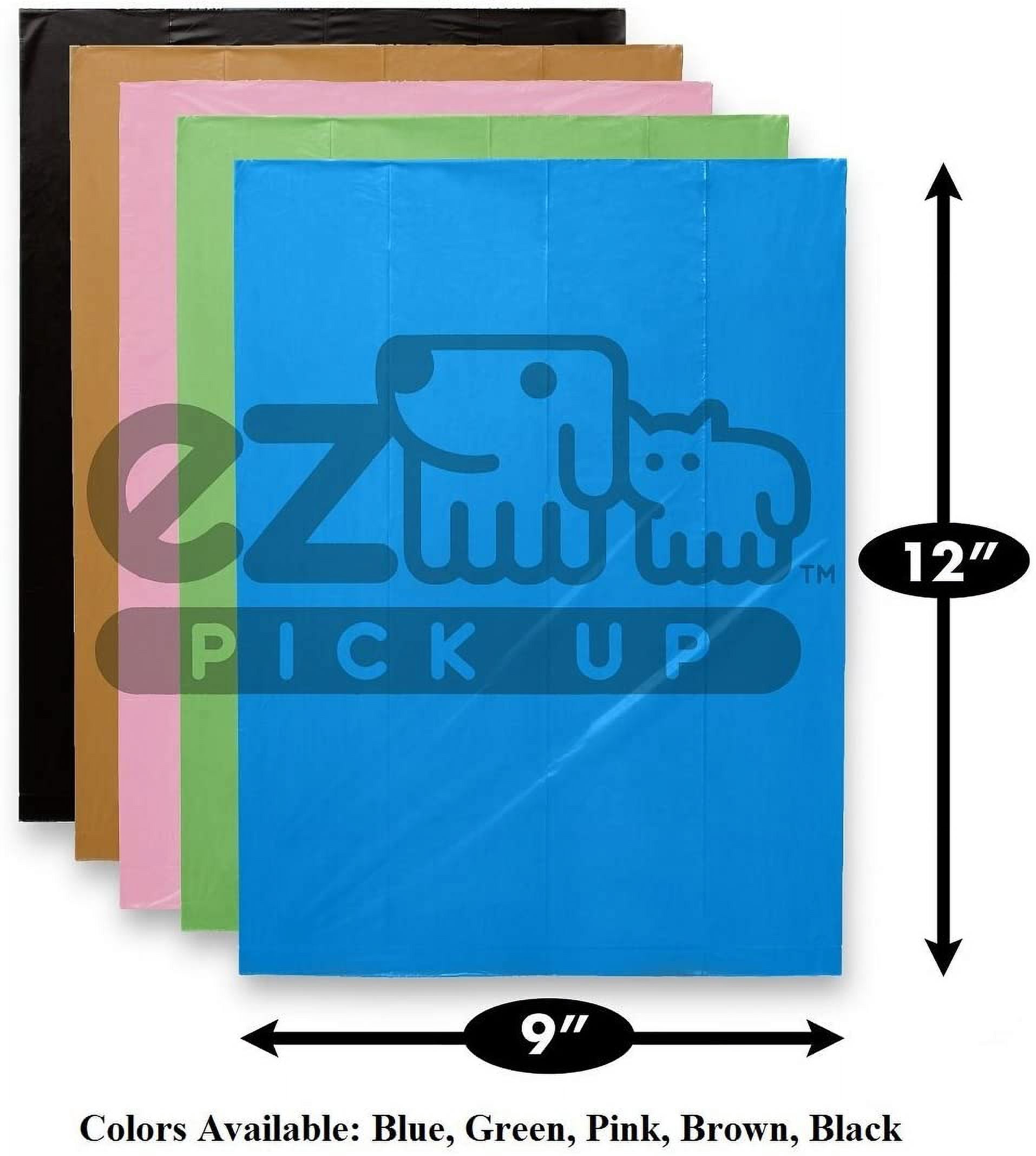 1000 Pet Waste Disposal Poop Bags with Dispenser Pick Up Bags Pink