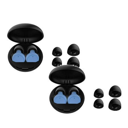 

Ear Plugs For Sleeping 45dB Noise Cancelling Ear Plugs For Concerts Focus Travel Work Silicone Hearing Earplugs With 8 Ear Tips Reusable Noise Reduction Ear Plugs