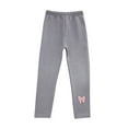 thumbnail image 2 of Spazoro Child Kids Girls Sweatpants, Fall Winter Cute Print Loose Casual Leggings for Little Girls Gray Size 1 T, 2 of 3