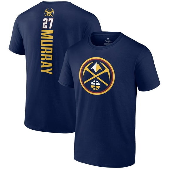 Men's Jamal Murray Navy Denver Nuggets Playmaker Name & Number T-Shirt