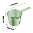 thumbnail image 3 of WNFJR Plastic Water Scoop for Kitchen and Bath Use, Green, 24x14x12cm/944x551x472in, Lightweight and Durable, Easy to Clean, Suitable for Household and Field Irrigation, 3 of 4