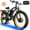 Yellow, variant on 60V 5000W Peak Electric Motorcycle for Adults, Dual Motor AWD Ebike, 50MPH Top Speed, 25AH Removable Battery, 26x4.0 Fat Tire All-Road Mountain Bike, UL2849 Certified, for Gift