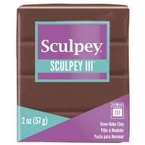 Sculpey III Polymer Clay 2oz-Chocolate