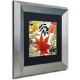 thumbnail image 2 of Trademark Fine Art "Equinox II" Canvas Art by Color Bakery Black Matte, Silver Frame, 2 of 4
