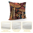 thumbnail image 4 of Qinduosi Mushroom Throw Pillow Covers,Retro Mushroom Decorate Pillow Case for Home Bedroom Living Room Office,Gift for Mushroom Lovers White, 4 of 5