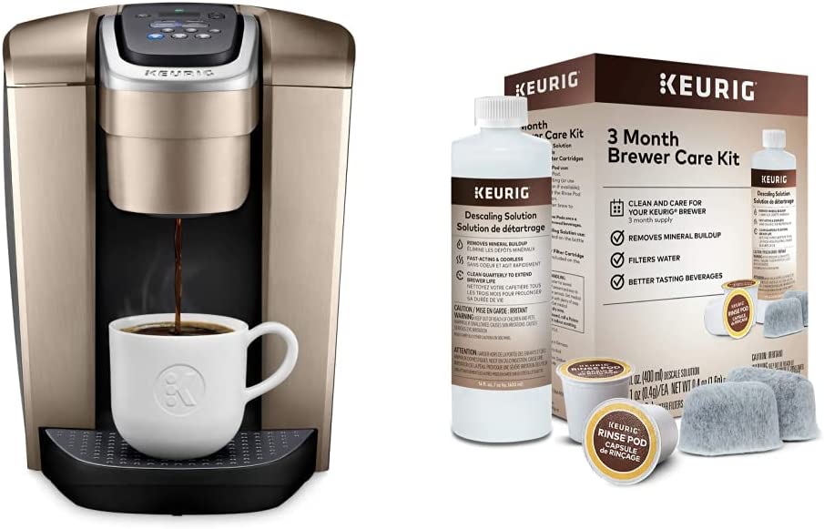 Keurig KElite Coffee Maker, Single Serve KCup Pod Coffee Brewer