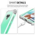 thumbnail image 4 of JTCASES for Samsung Galaxy Note 9 Case, Drop Resistant Corners, Wireless Charging, Heavy Duty Shockproof Hybrid Hard PC Bumper, Camera Protection, Skin-feel Anti-scratch Tough Cover, Green, 4 of 9
